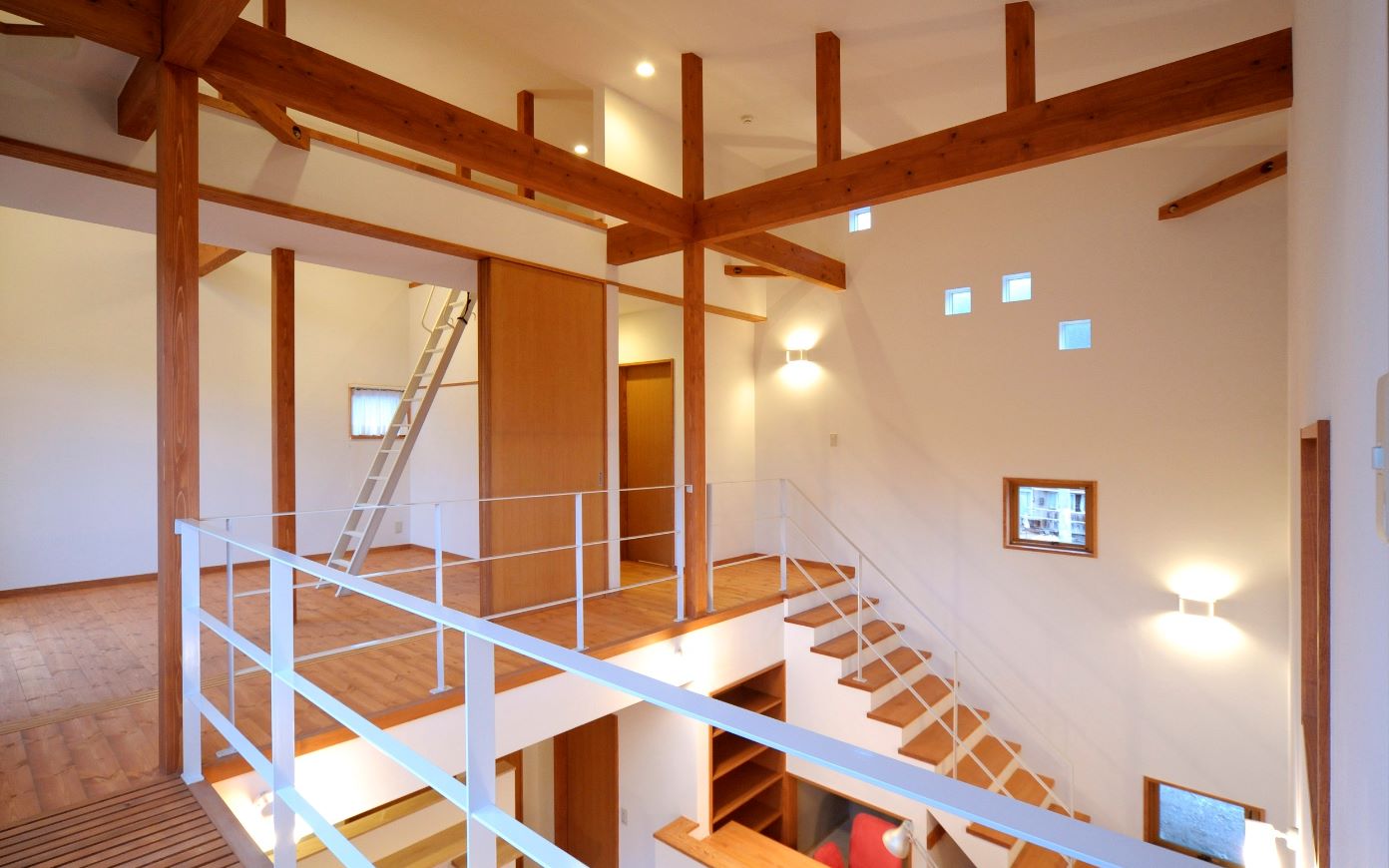 リビング吹抜け